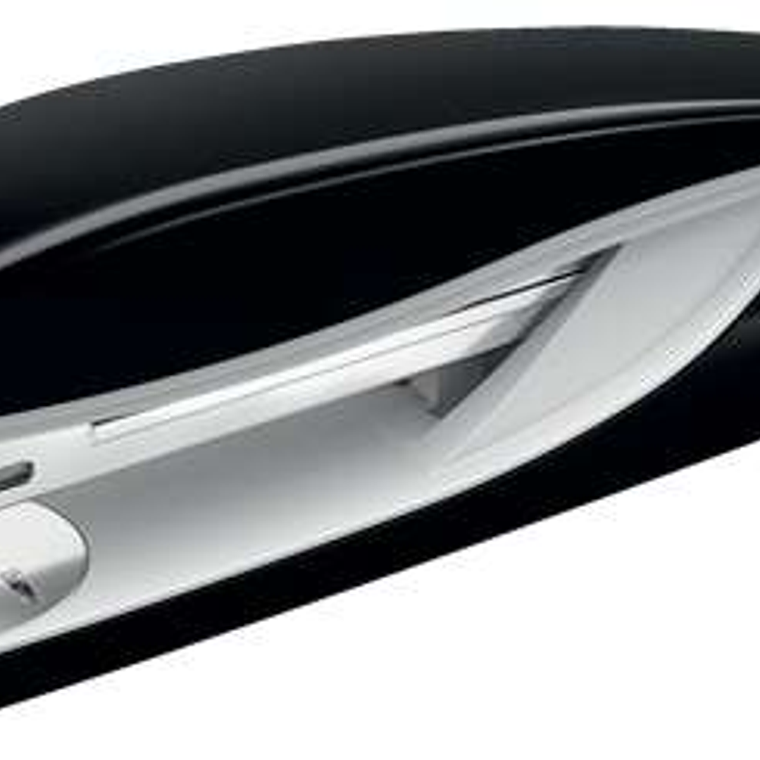 Petrus 2002 Grapadora Metalica - Hasta 40 Hojas - Grapado Cerrado, Abierto y Clavado - Color Negro 1