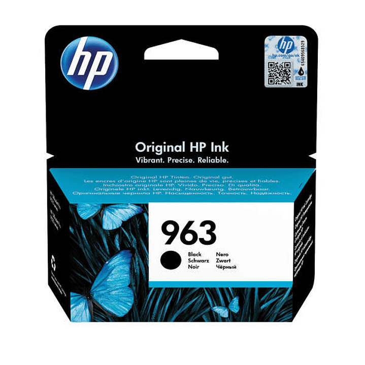 HP 963 Negro Cartucho de Tinta Original - 3JA26AE 1