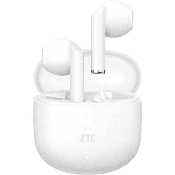 ZTE Buds 2 Auriculares True Wireless - Bluetooth 5.3 - 25h Autonomia - Resistencia IPX4 - Color Blanco 1