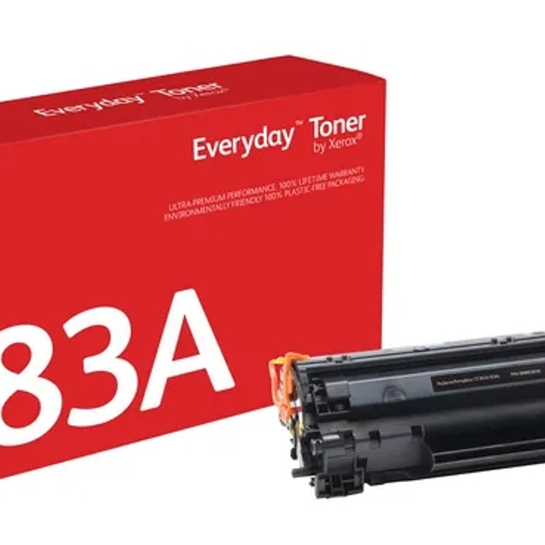 Xerox Everyday HP CF283A Negro Cartucho de Toner Generico - Reemplaza 83A 1