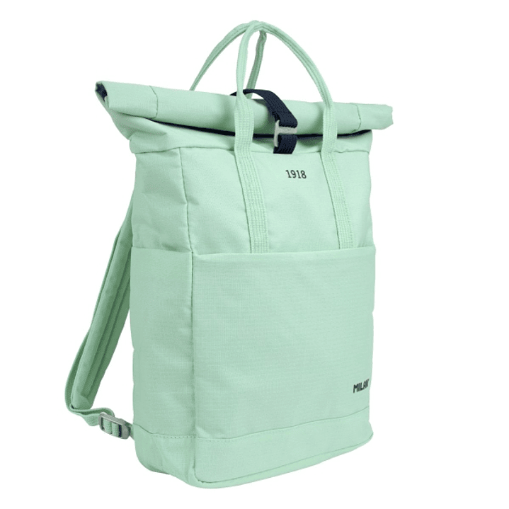 Milan Coleccion 430 Mochila Urbana 10L - Cierre Superior Enrollable - 2 Bolsillos Laterales - Bolsillo Trasero Acolchado - Asas Regulables - Color Ver 1