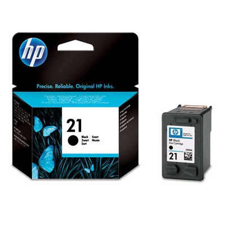 HP 21 Negro Cartucho de Tinta Original - C9351AE 1