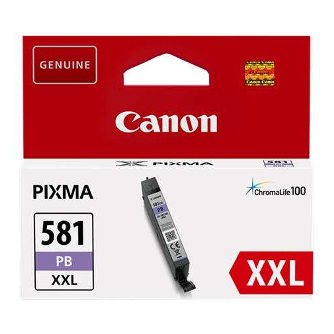 Canon CLI581XXL Blau Photo Cartucho de Tinta Original - 1999C001 1