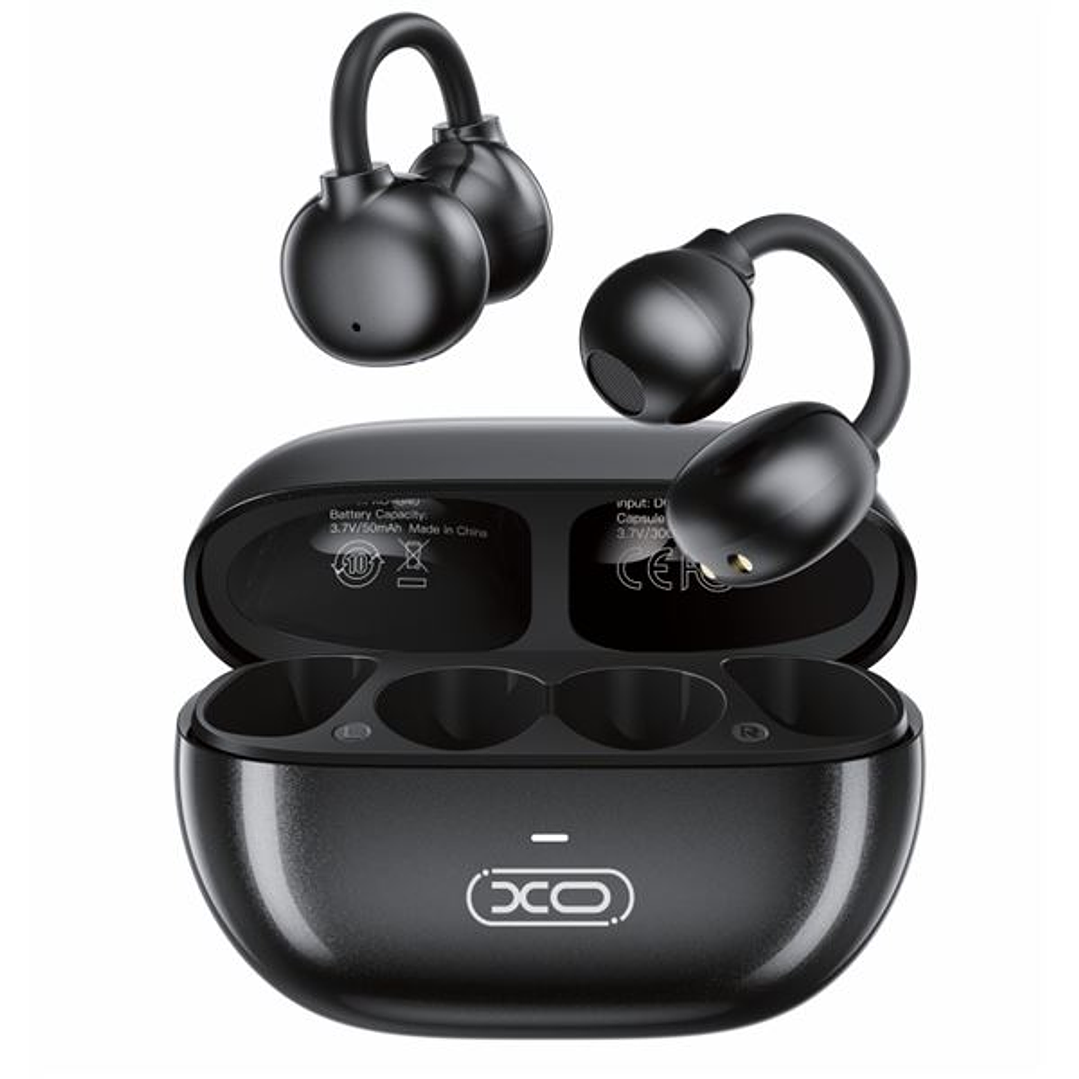 XO G40 Pearl Clip Auriculares TWS - Bluetooth 5.3 - Color Negro 1