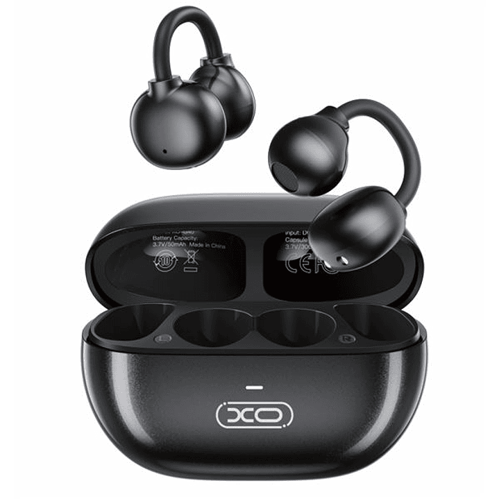 XO G40 Pearl Clip Auriculares TWS - Bluetooth 5.3 - Color Negro 1