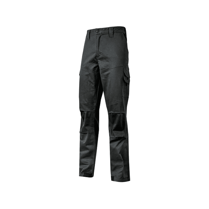 Upower Belgrado Pantalon de Trabajo Resistente - Talla 2XL - Tela Elastica, Lavable a Alta Temperatura, Multiples Bolsillos, Cintura Elastica, Protecc 1