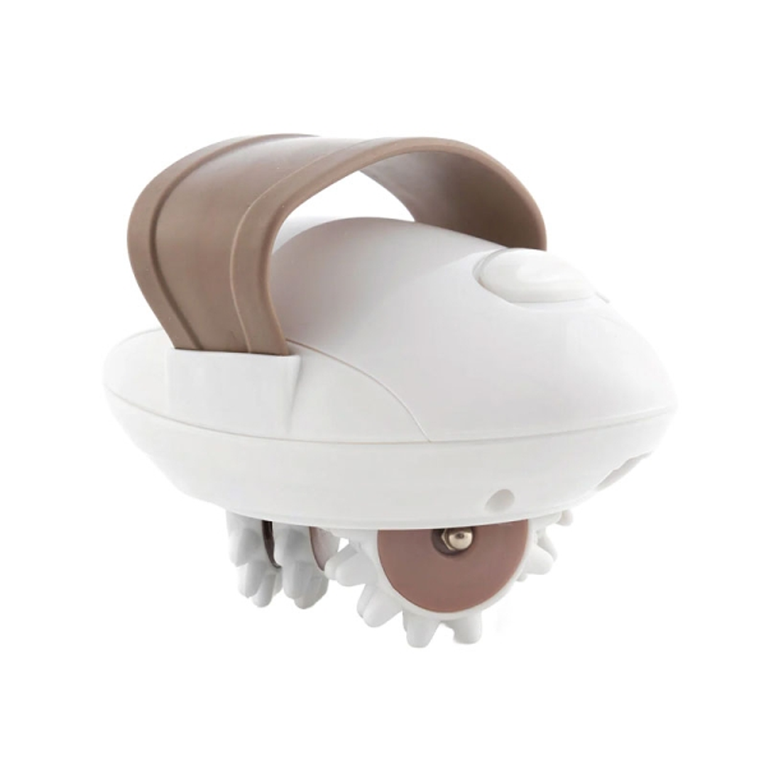 Innovagoods Masajeador Electrico Anticelulitico - 9W - 2 Velocidades - Cable 170cm - Funcion Rotativa - Bolsa de Transporte - Cabezales Incluidos - 10 1