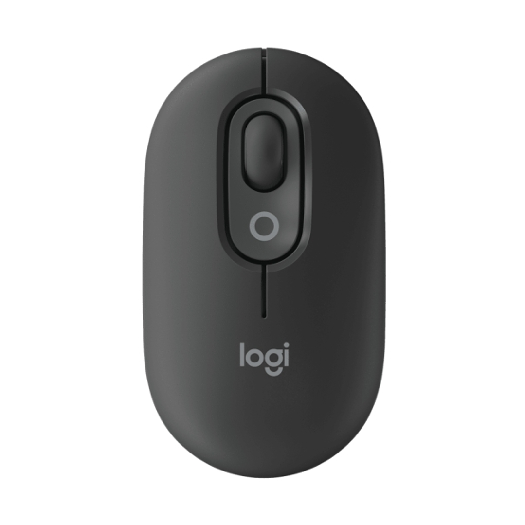 Logitech POP Mouse Raton Inalambrico 1000dpi - 4 botones - Multidispositivo - Color Grafito 1