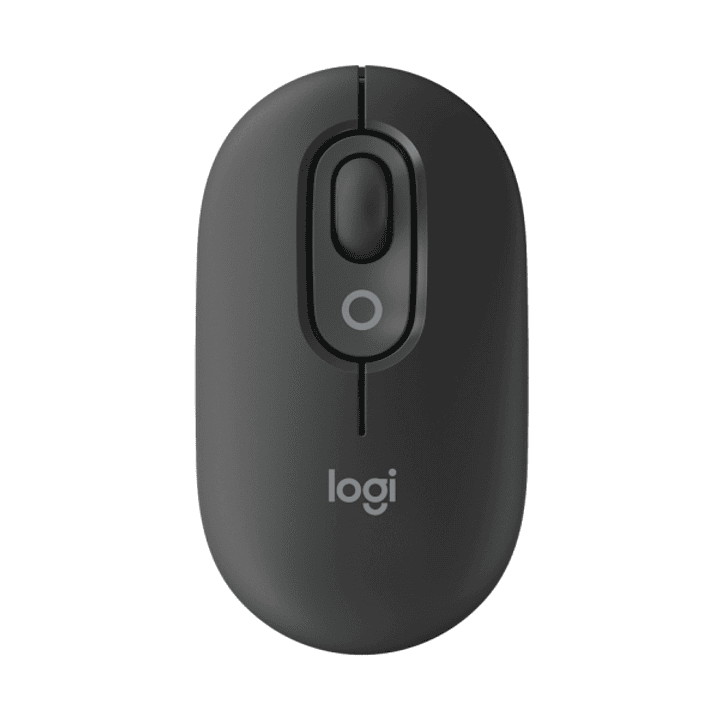 Logitech POP Mouse Raton Inalambrico 1000dpi - 4 botones - Multidispositivo - Color Grafito 1