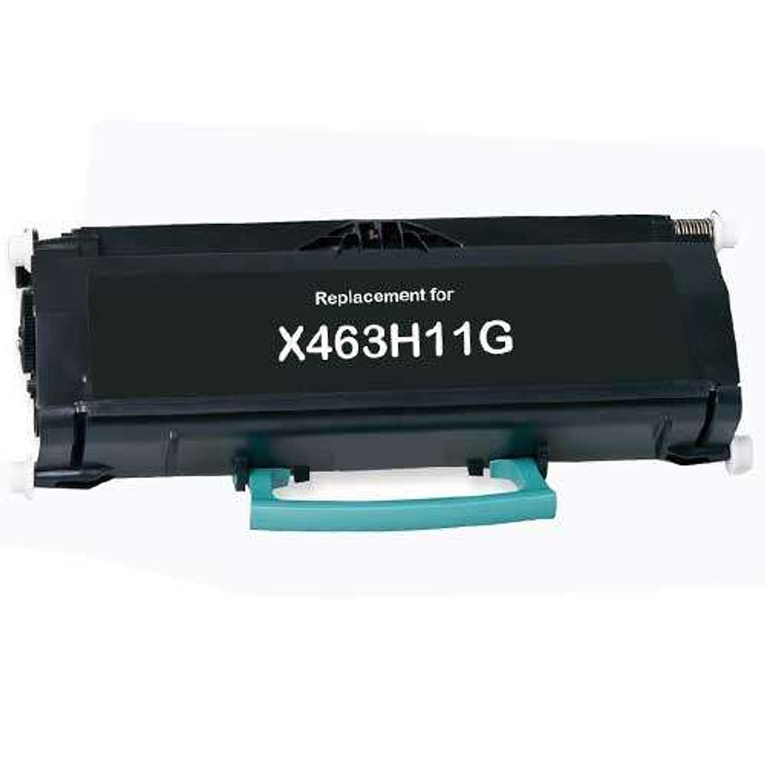 Lexmark E460/E462/X463/X464/X466 Negro Cartucho de Toner Generico - Reemplaza E460X11E/E460X31E/X463H11G/X463H21G 1