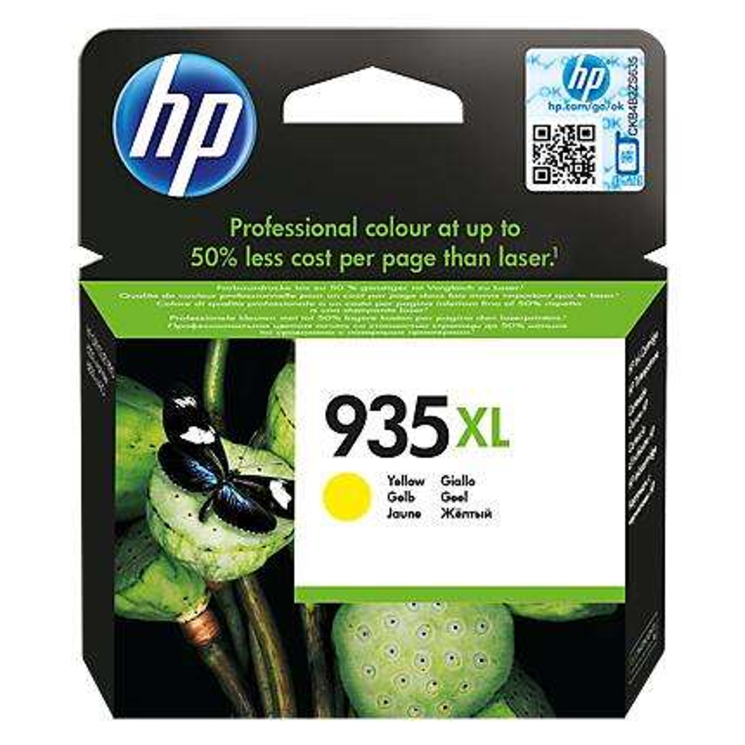 HP 935XL Amarillo Cartucho de Tinta Original - C2P26AE 1