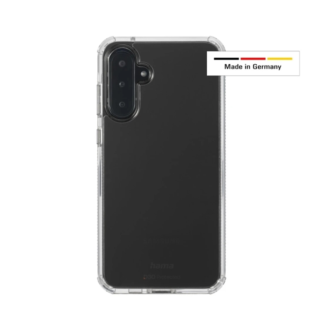 Hama Extreme Protect Funda para Samsung Galaxy A26 5G - Antideslizante - Policarbonato - Proteccion D3O - Bordes Elevados - Color Transparente 1