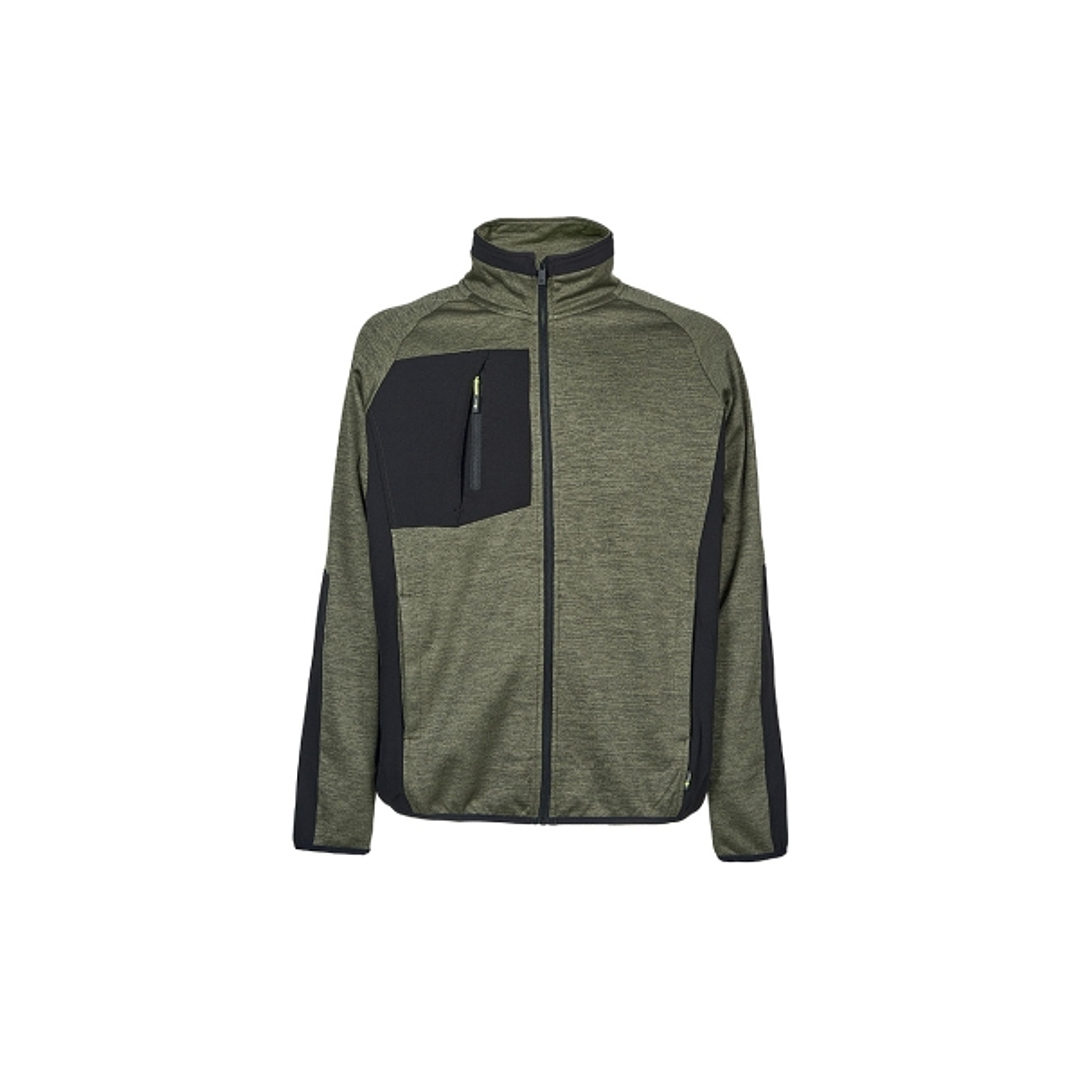 Upower Hull Sudadera Polar - Talla XL - Tipo Cremallera Zip - Color Verde Oscuro 1