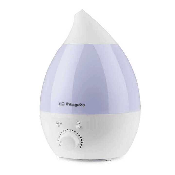 Orbegozo HU 2013 a Humidificador de Vapor Frio - Purifica el Aire - Regula la Humedad y Cuida tu Piel - Luces de Siete Colores para Relajacion - Funci 1