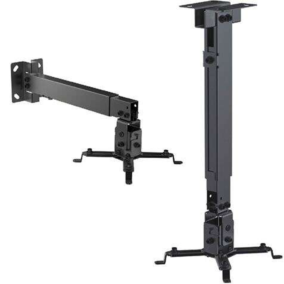 Cromad Soporte de Techo/Pared para Proyector - Extensible e Inclinable - Peso Max. 20kg 1