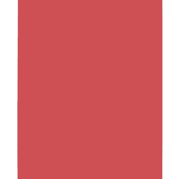 Elba Gio Pack de 50 Subcarpetas de Cartulina 230gr - Formato A4 - Ranura para Fastener - Color Rojo Intenso 1