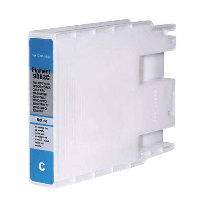 Epson T9082 Cyan Cartucho de Tinta Pigmentada Generico - Reemplaza C13T908240 1