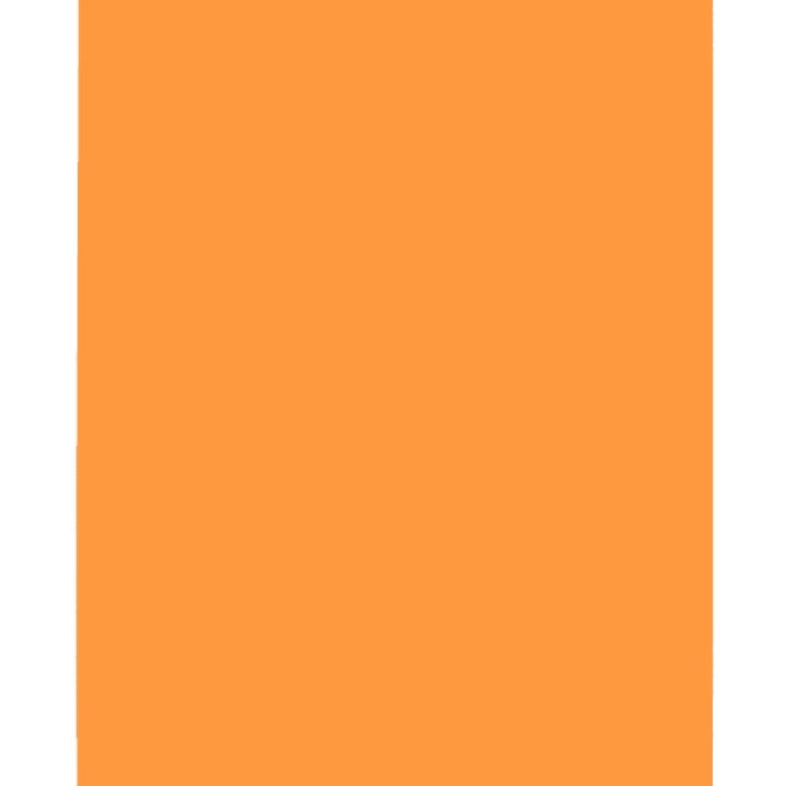 Elba Gio Pack de 50 Subcarpetas de Cartulina 230gr - Formato Folio - Ranura para Fastener - Color Naranja Intenso 1