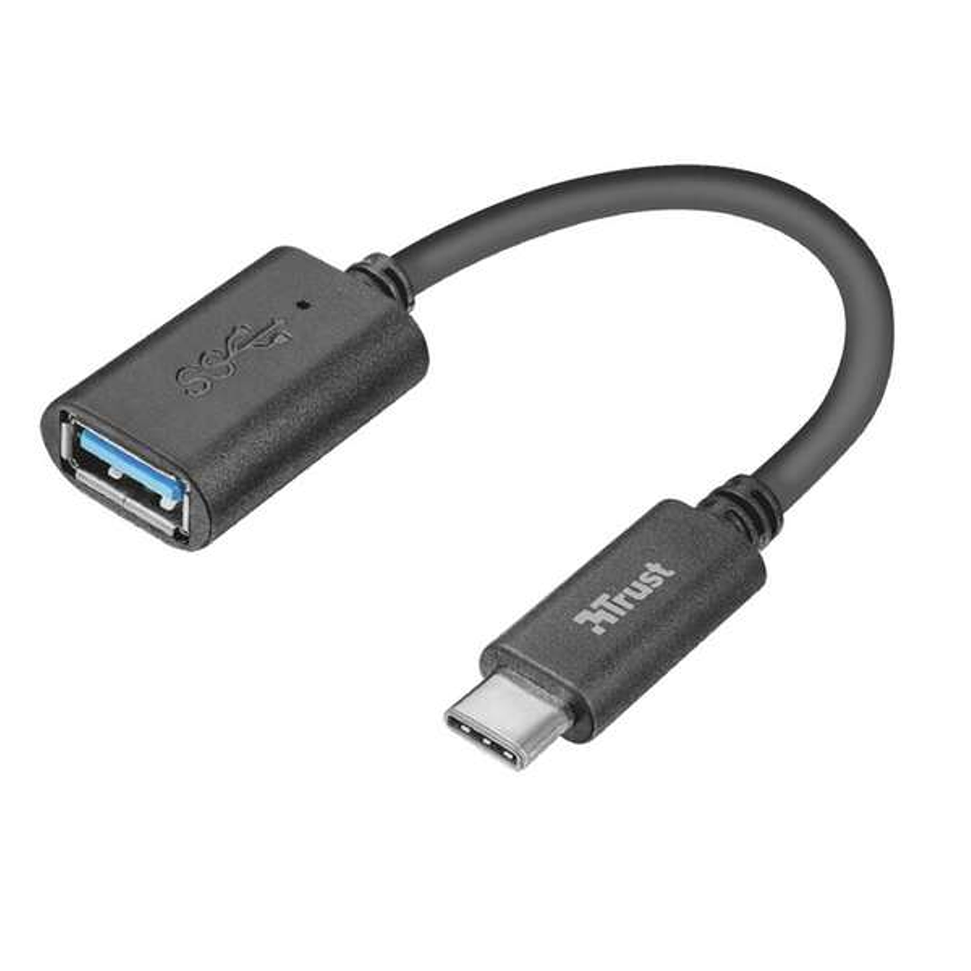 Trust Calix Cable Adaptador USB-C a USB-A 1