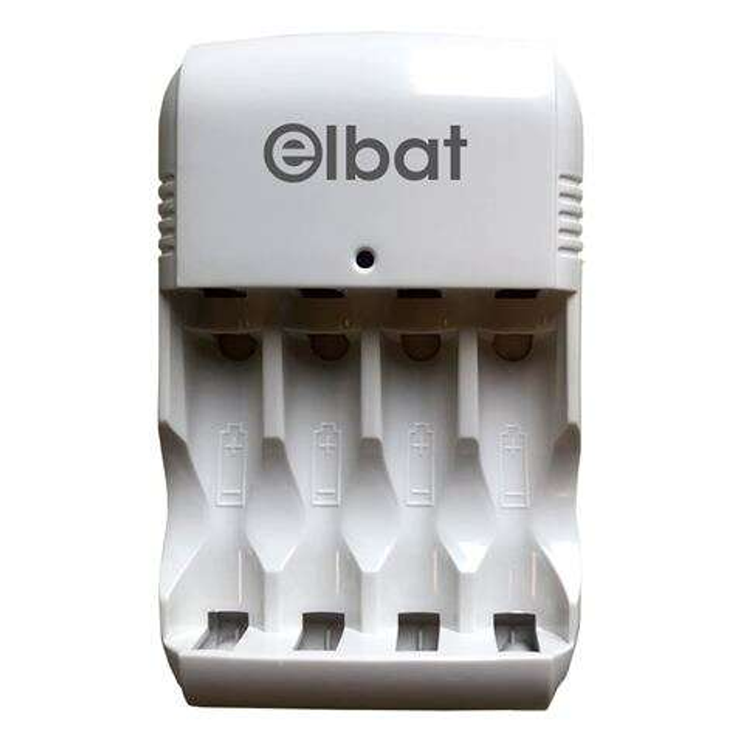 Elbat Cargador de Pilas Recargables AA/AAA 1