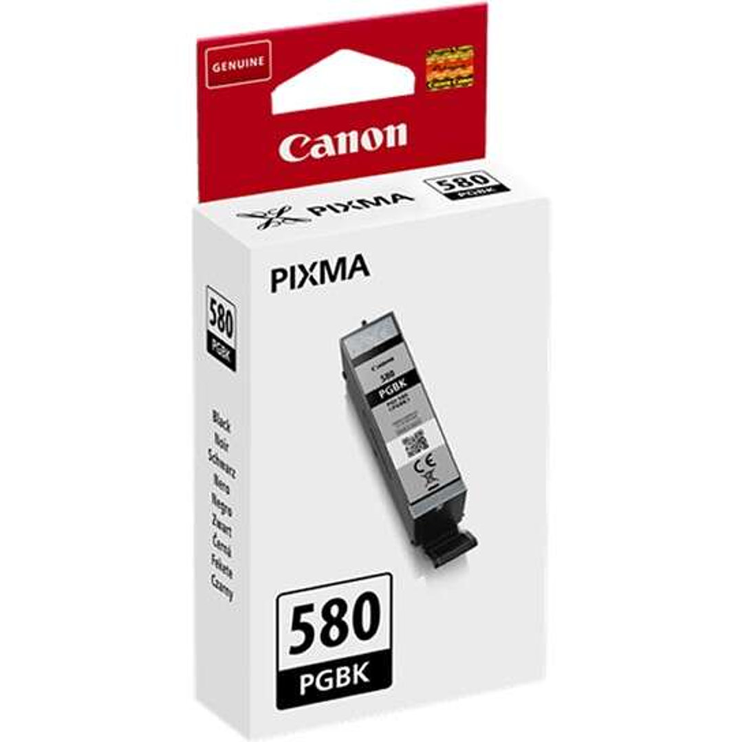 Canon PGI580 Negro Cartucho de Tinta Pigmentada Original - 2078C001 1