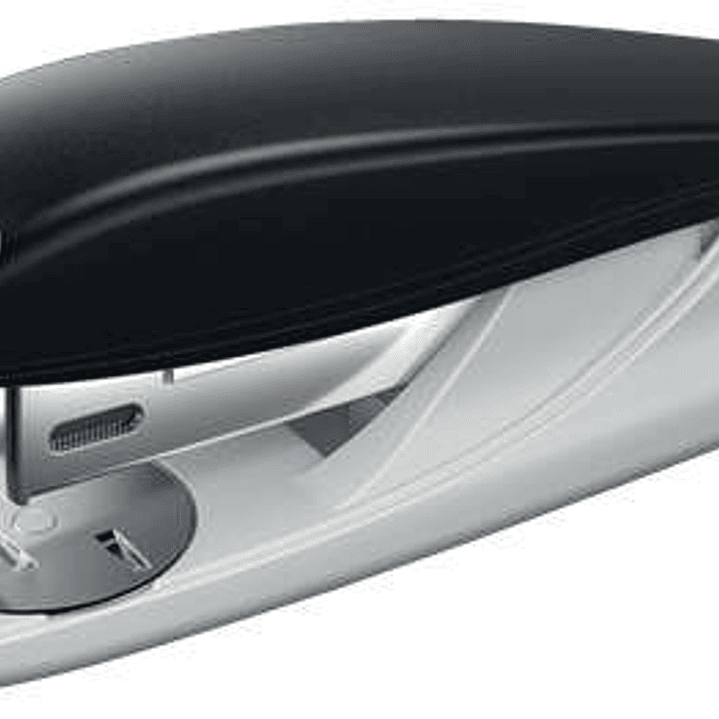 Petrus 210 Grapadora de Sobremesa - Grapa hasta 25 Hojas - Extraegrapas Integrado - Grapado Abierto, Cerrado y Clavado - Color Negro 1