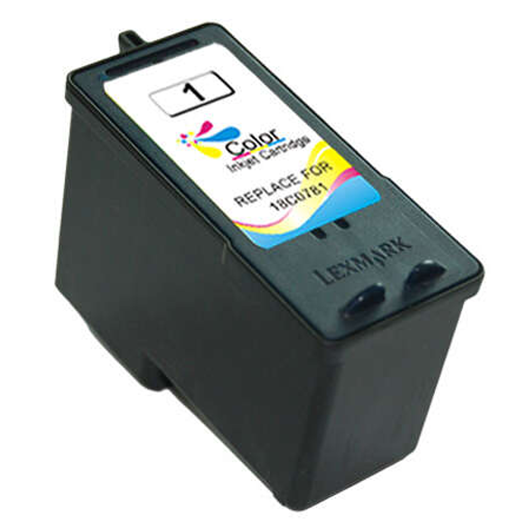 Lexmark 1 Color Cartucho de Tinta Generico - Reemplaza 18CX781E/18C0781 1