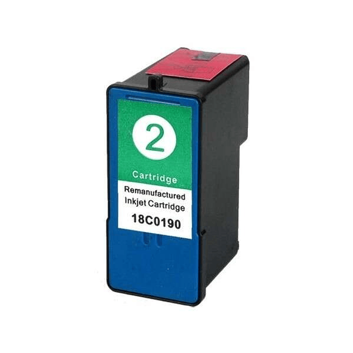 Lexmark 2 Color Cartucho de Tinta Generico - Reemplaza 18C0190 1