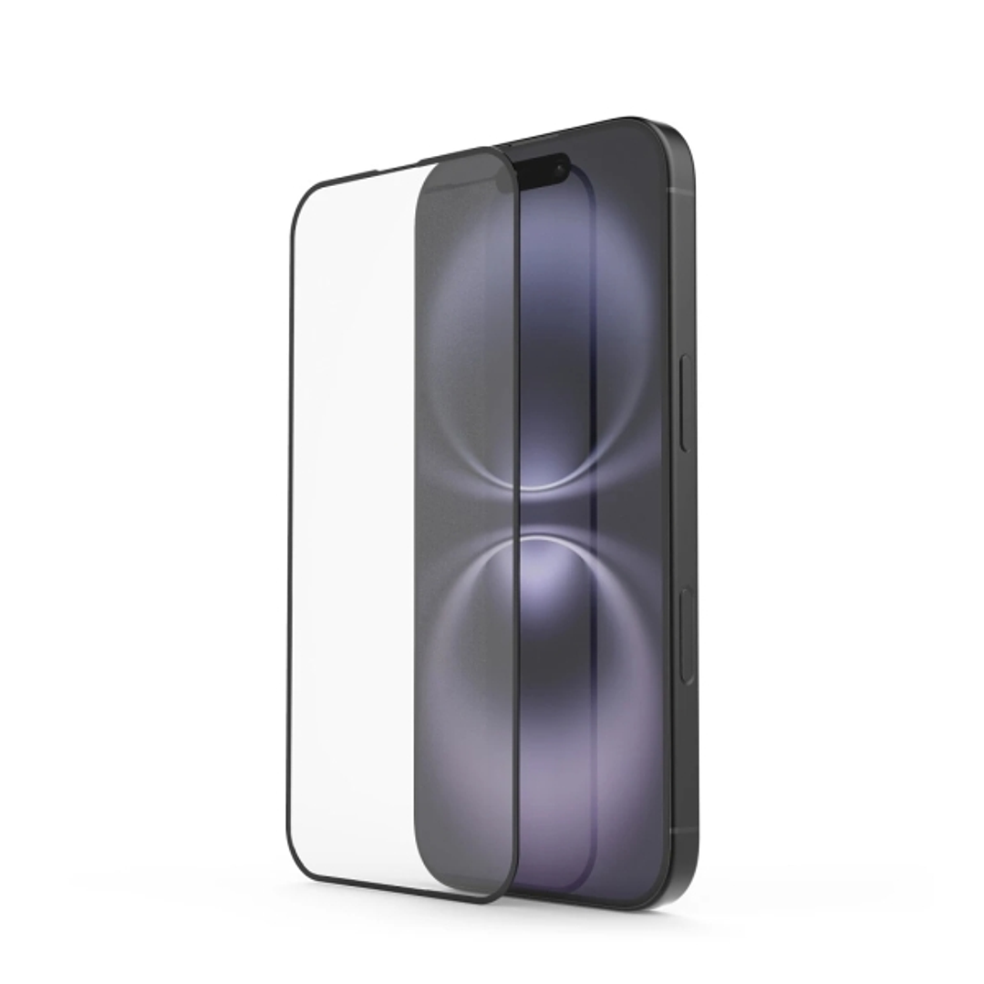 Hama Cristal Protector para iPhone 16 - Vidrio Templado - Antihuellas - Grado de Dureza 10H - Proteccion D3O - Color Transparente 1