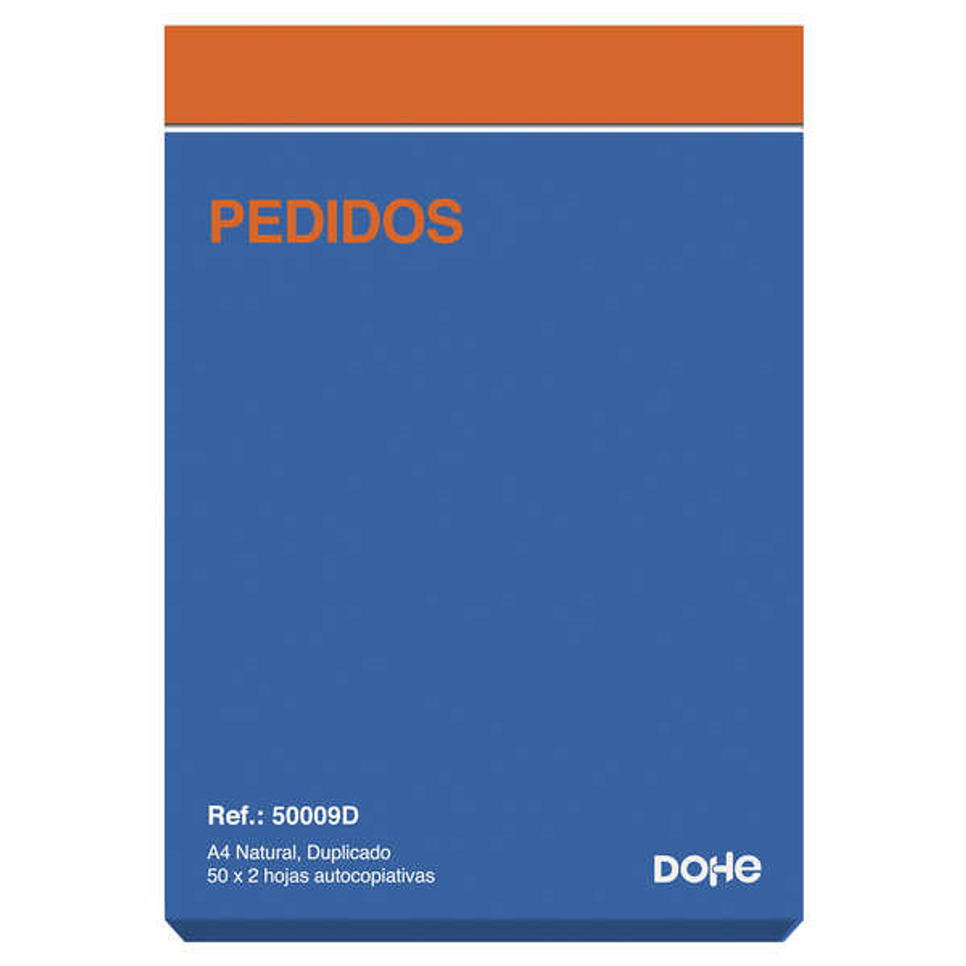 Dohe Talonario Pedidos - 100 Hojas - Papel Autocopiativo - Tamaño A4 1