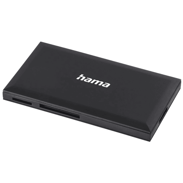Hama Lector de Tarjetas - CompactFlash - Compatible con SD - Micro-SD - Conexion con USB-A - 90.3x9x50.3mm - Color Negro 1