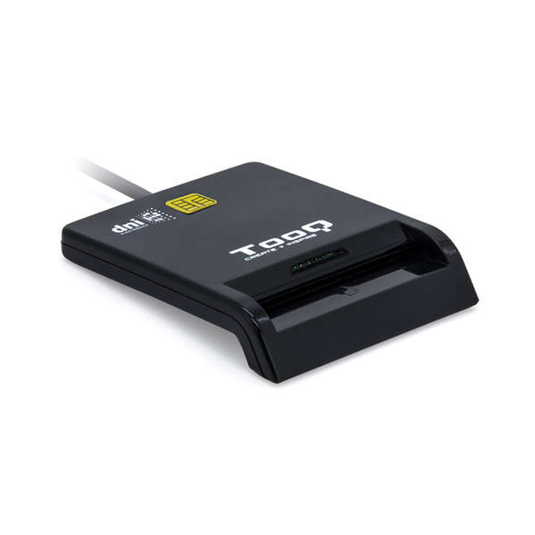 Tooq Lector de Tarjetas Inteligentes DNIe SIM USB-C - Color Negro 1