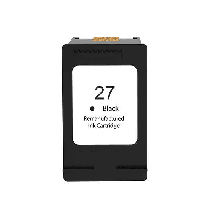 Remanufacturado HP 27 Negro Cartucho de Tinta - Reemplaza C8727AE 1