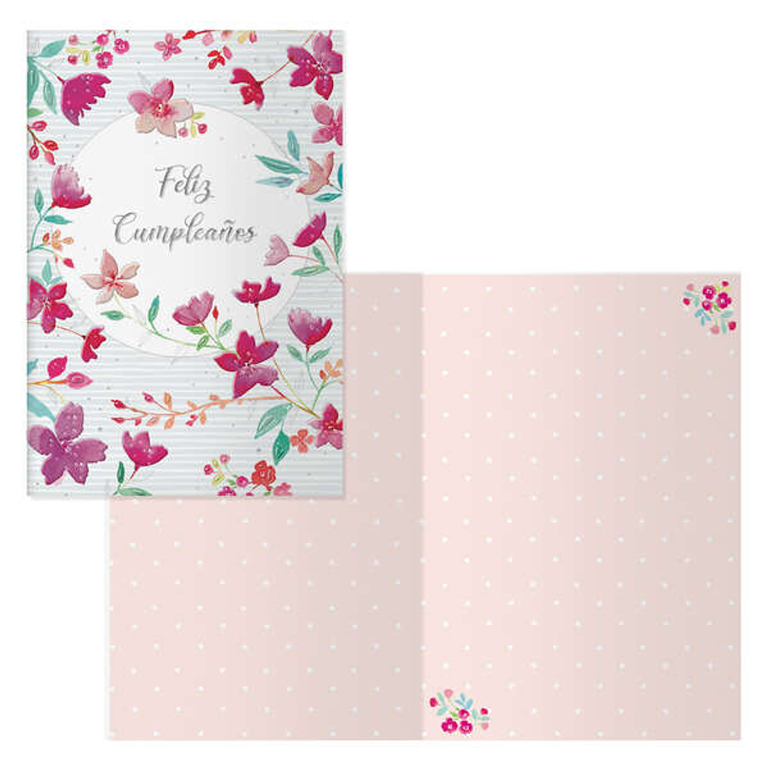 Dohe Pack de 6 Tarjetas de Felicitacion de Cumpleaños - 11.5x17cm - Impresion a Todo Color - Estampaciones con Pelicula de Color - Estampacion en Seco 1