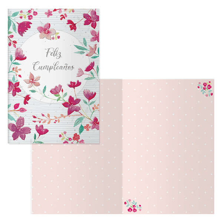 Dohe Pack de 6 Tarjetas de Felicitacion de Cumpleaños - 11.5x17cm - Impresion a Todo Color - Estampaciones con Pelicula de Color - Estampacion en Seco 1