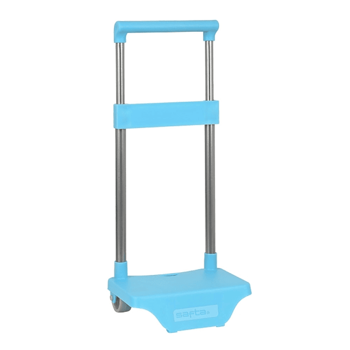 Safta Carro Portamochilas - Sujecion Universal - Material Resistente - Modelo Patentado - 26x10x34cm - Color Azul Claro 1