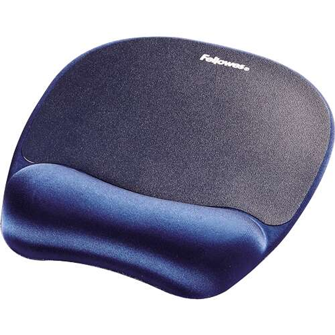 Fellowes Alfombrilla con Reposamuñecas Espuma Memory Foam - Confort Excepcional - Color Zafiro 1
