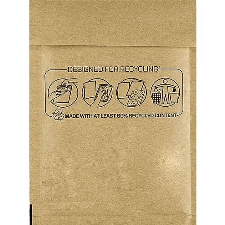 Bankers Box Pack de 100 Bolsas de Burbujas Acolchada - Medida 110x160mm - Burbujas Internas para Amortiguacion - Ideal para Productos Fragiles - Tira  1