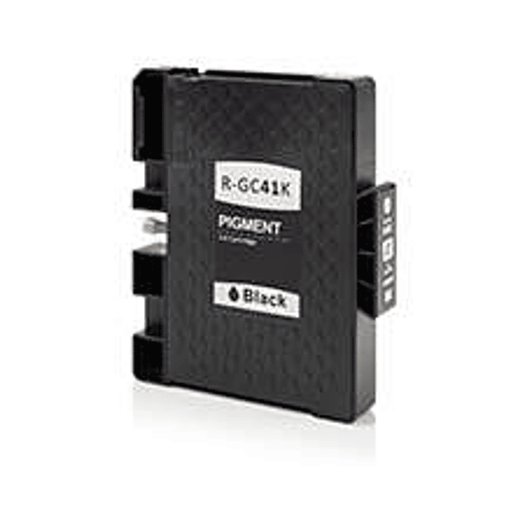 Ricoh GC41 Negro Cartucho de Tinta Pigmentada Generico - Reemplaza 405765/405761 1
