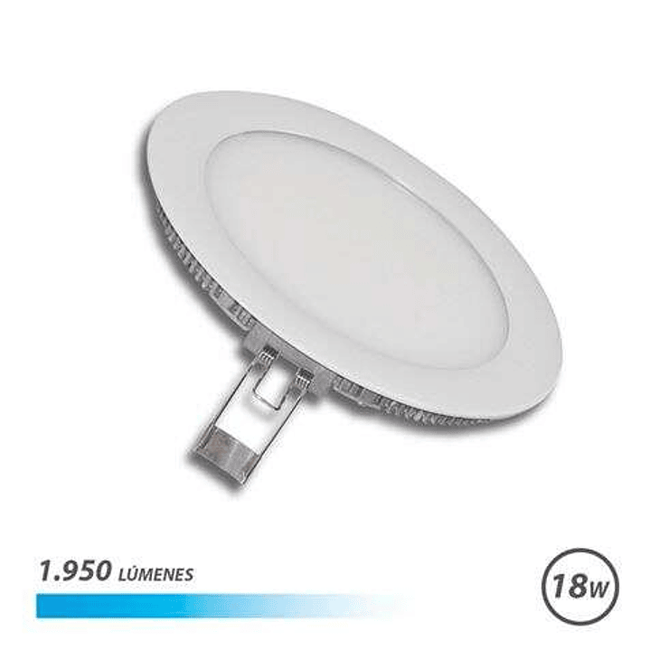 Elbat Downlight Empotrar Ultraplano LED - Luz Fria 18W 1950LM - Diseño de Bajo Perfil - Blanco Frio 1