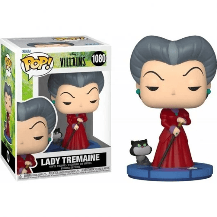 Funko Pop Disney Villanos Lady Tremaine La Madrastra - Figura de Vinilo - Altura 12cm aprox. 1
