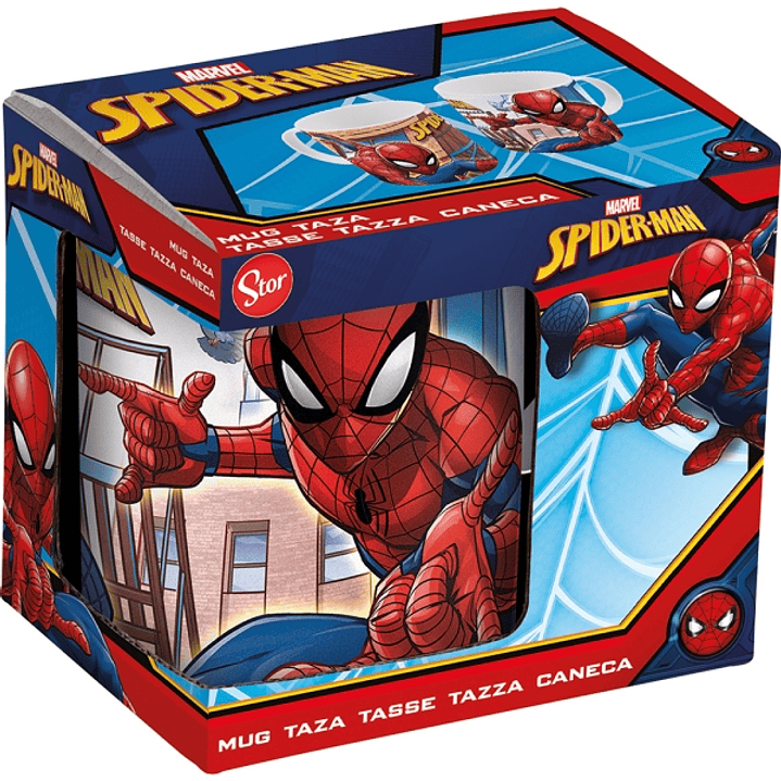 Safta Spider-Man Great Power Taza Ceramica de 325ml - Multicolor 1