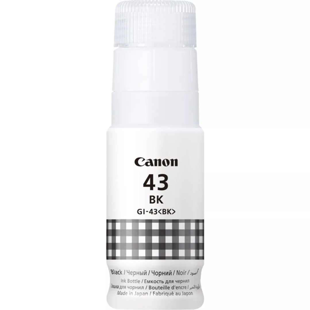 Canon GI43 Negro Botella de Tinta Original - GI43BK/4698C001 1