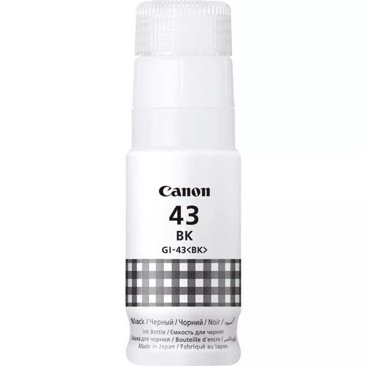 Canon GI43 Negro Botella de Tinta Original - GI43BK/4698C001 1