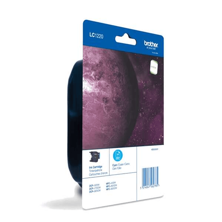 Brother LC1220 Cyan Cartucho de Tinta Original - LC1220CBP 1