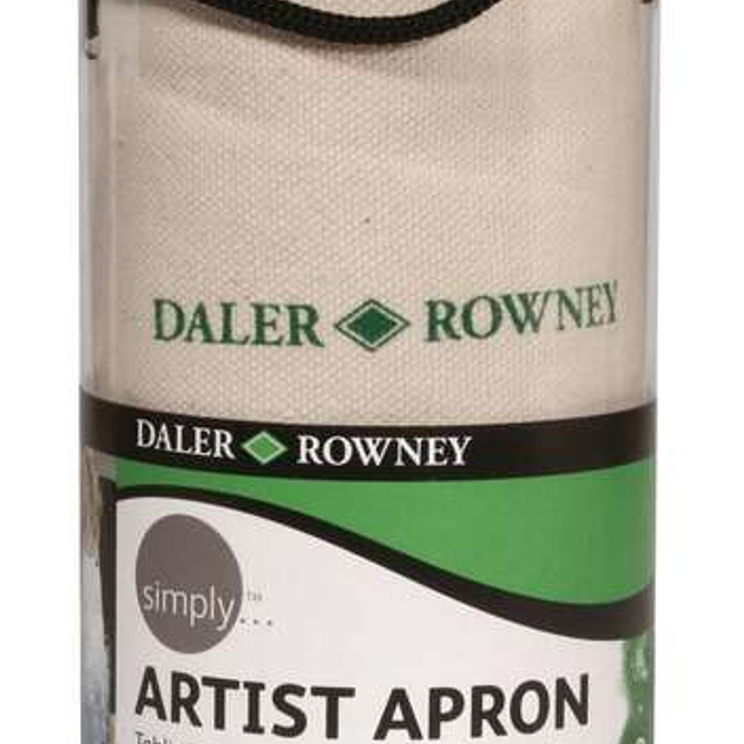 Daler Rowney Simply Delantal con 4 Bolsillos - Color Beige 1