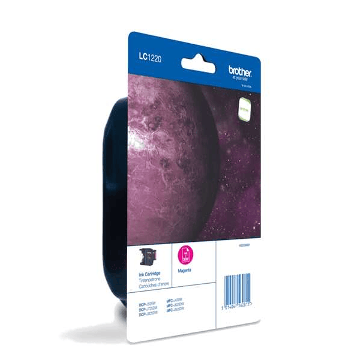 Brother LC1220 Magenta Cartucho de Tinta Original - LC1220MBP 1