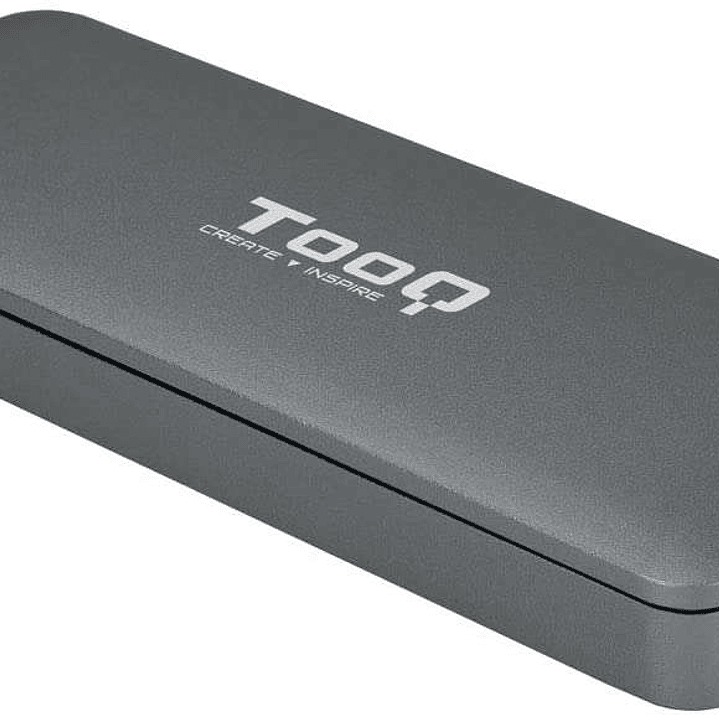 Tooq Carcasa Externa SSD M2 NGFF USB-C - Color Gris 1