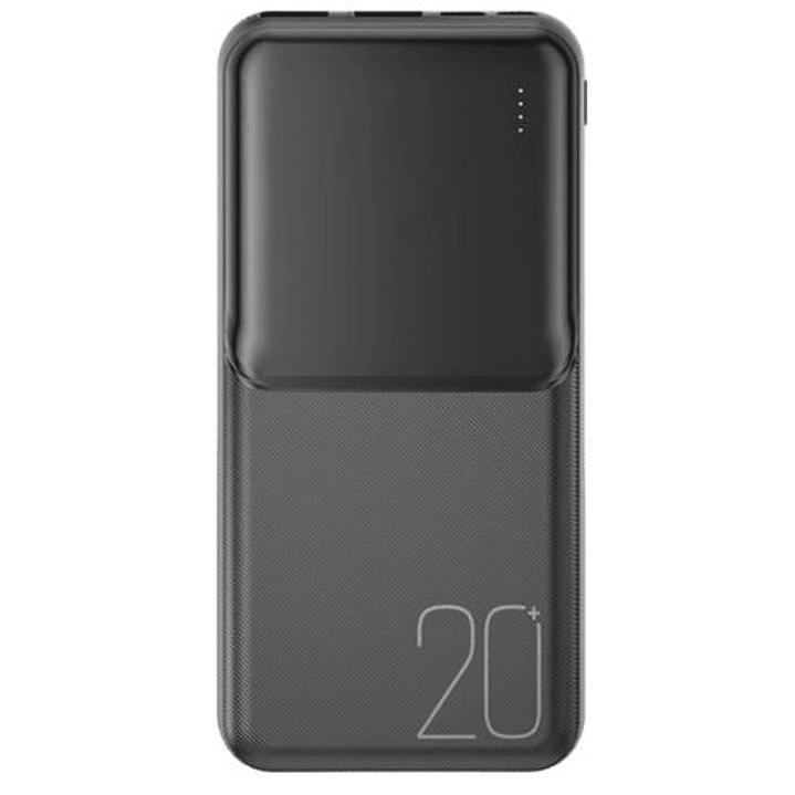 XO PR252 Powerbank 20000mAh -  USB-C y USB-A - Color Negro 1