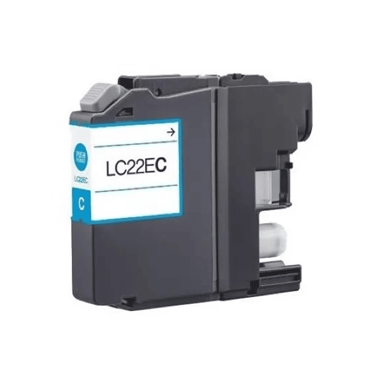 Brother LC22E Cyan Cartucho de Tinta Generico - Reemplaza LC22EC 1